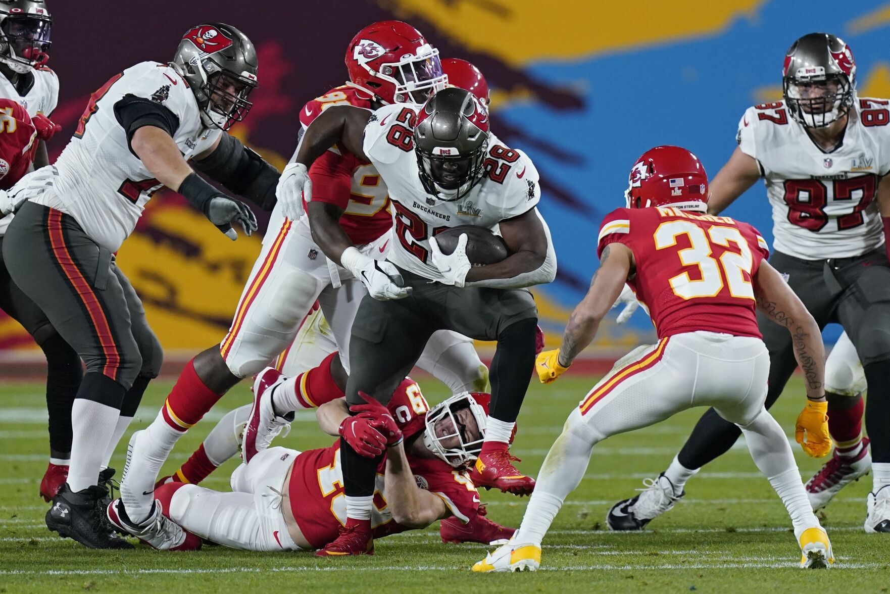 Chiefs Buccaneers Super Bowl Football